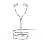 Riviera Ipl-03 In Ear Earphones With Rich Bass And Surround Sound, Wired Earphones, Microphone, Clear Music-(White)
