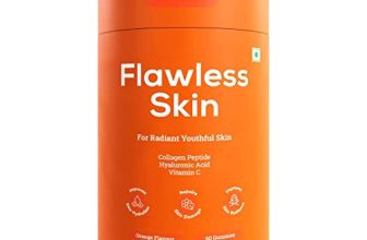 Better Nutrition Flawless Skin Collagen Gummies With Hyaluronic Acid & Vitamin C For Skin Hydration, Elasticity & Fine Lines – 60 Gummy (Pack Of 1)