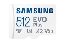 Samsung Evo Plus 512Gb Microsdxc Uhs-I U3 130Mb/S Full Hd & 4K Uhd Memory Card With Adapter (Mb-Mc512Ka)