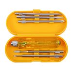 Asian Paints Trucare 5-In-1 Pc Screw Driver Kit With 2 Flat Blades, 2 Phillips Head, 1 Round Poker Bar | Multi-Purpose Tool Set