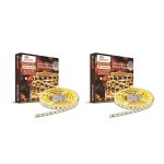 Murphy 25W Led Strip 2835 Cove Light 5 Metre (Warm White, Pack Of 2) With Driver