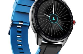 Boat Flash Edition Smart Watch With Activity Tracker, Multiple Sports Modes, 1.3″ Screen, 170+ Watch Faces, Sleep Monitor, Gesture, Camera & Music Control, Ip68 & 7 Days Battery Life(Galaxy Blue)