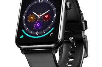 Boat Wave Call Smart Watch, Smart Talk With Advanced Dedicated Bluetooth Calling Chip, 1.69 Hd Display With 550 Nits & 70% Color Gamut, 150+ Watch Faces, Multi-Sport Modes,Hr,Spo2, Ip68(Active Black)