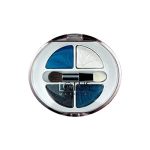 Lotus Makeup Ecostay Velvet Eye Shadow Palette, Eye Color Powder Makeup, Moon Light (Multicolor), 5 G Velvet & Shimmery Finish