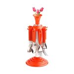 Suzec New Stylish Stainless Steel Cutlery Set (24 Pcs)