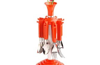 Suzec New Stylish Stainless Steel Cutlery Set (24 Pcs)