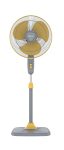 Bajaj Rapido Hs 400Mm Grey&Yellow Pedestal Fan