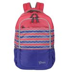 Gear Vibes 29 Ltrs Purple-Pink School Backpack With 3 Compartments (Bkpvbes3C080