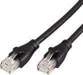 Amazonbasics Rj45 Cat-6 Ethernet Patch/Lan Cable For Smartphone, Router, Printer – 25Feet (7.6Meters)-Black