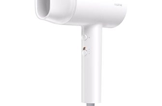 Realme Hair Dryer 1400Watts With Ionic Technology, Dual Temperature & Speed Settings, White