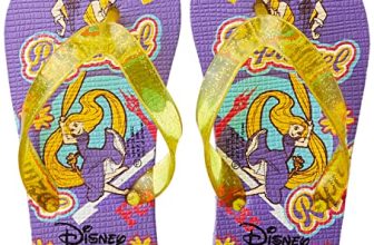 Disney Unisex Kids Rapunzal Yellow Flip-Flop Uk 12 (3718102)