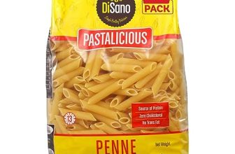 Disano Pastalicious 100% Durum Wheat Penne Pasta, 1Kg