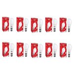 Eveready 9W B22D Led Cool White Bulb, Pack Of 10 (8901691018034)
