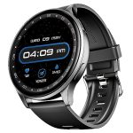 Boat Newly Launched Lunar Orb Smart Watch With 1.45″ Amoled Display, Bt Calling, Diy Watch Face Studio, Coins, Crest App Health Ecosystem, Live Cricket&Football Scores, Ip67(Active Black)