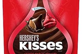 Kisses Dark N Almonds 33.6G Pack Of 6