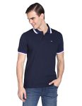 Arrow Sports Navy Solid Polo T-Shirt (Asaeots3836_M)