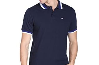 Arrow Sports Navy Solid Polo T-Shirt (Asaeots3836_M)