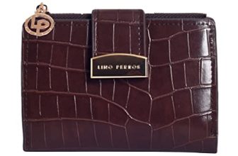 Lino Perros Red Mini Wallet (Brown)