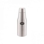 Cello Ivana Stainless Steel Double Walled Water Bottle, Hot And Cold, 900Ml, 1Pc, Silver