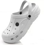 World Wear Footwear Men Black, Grey Clogs