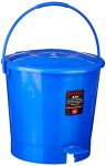 Cello Plastic Pedal Bin With Garbage Bucket – Small, 6 Litre, Blue, Set Of 1
