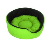 Pawsome Soft Dog/Cat Bed (Fluorescent Green), Fluorescent Green,Large