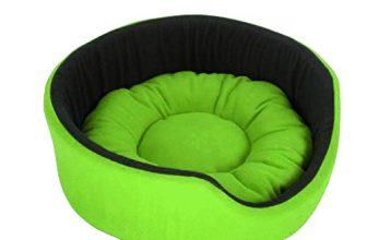 Pawsome Soft Dog/Cat Bed (Fluorescent Green), Fluorescent Green,Large