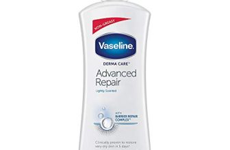 Vaseline Derma Care Advanced Repair Body Lotion, For Sensitive, Dry Skin, Non Greasy, Long Lasting Moisturisation, 400 Ml