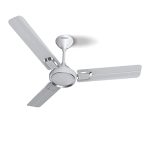 Havells Glaze 1200Mm 1 Star Energy Saving Ceiling Fan (White Chrome, Pack Of 1)