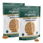 Nutraj Anymany California Almonds 800G (400G X 2) | Nutritious & Delicious | Premium Badam Giri | High In Fiber | Rich In Vitamin E & Manganese (Anymany California Almond (Independence)) (400G (Pack Of 2))