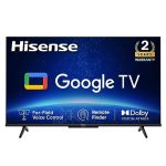 Hisense 108 Cm (43 Inches) Bezelless Series 4K Ultra Hd Smart Led Google Tv 43A6H (Black)