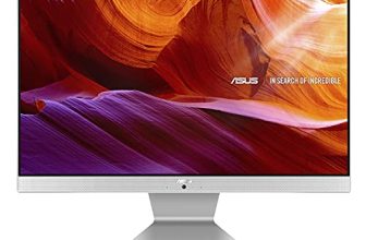 Asus Vivo Aio V222, 2 Core Intel Pentium Gold 6405U, All-In-One Desktop (8Gb/256Gb Ssd/Integrated Graphics/Windows 11/White/4.8 Kg), V222Fak-Wa152W