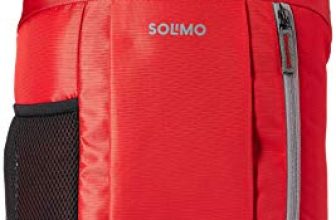 Amazon Brand – Solimo Hiking Day Backpack, 15L, Red