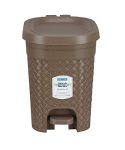 Woxxin Stitch Pedal Waste Bin Modern Design Trash Can Plastic Dustbin – 7L (Multicolor)