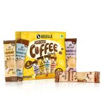 Bevzilla 48 Instant Coffee Powder Sachets (48 X2 Gram Sachets)| Turkish Hazelnut, Colombian Gold, French Vanilla & English Butterscotch | 12 Sachets Each Flavour| Hot & Cold Coffee| Makes 48 Cups| 100 % Arabica Coffee| Strong Coffee| Best Coffee| Espresso, Latte, Cappuccino