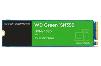 Western Digital Wd Green Sn350 Nvme 240Gb, Upto 2400Mb/S, 3 Y Warranty, Pcie Gen 3 Nvme M.2 (2280), Internal Solid State Drive (Ssd) (Wds240G2G0C)