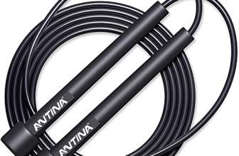 Antina Skipping Rope For Men And Women Jumping Rope With Adjustable Height Speed Skipping Rope For Exercise, Gym, Sports Fitness Adjustable Pencil Jump Rope (Black)