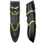 Havells Bt9003 Adjustable Beard & Moustache Trimmer, Fast Charge Allows 15 + Trims, 19 Built-In Precise Lengths (Black/Blue)