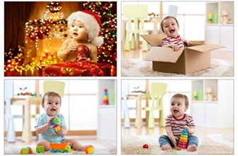 Saf Set Of 4 Cute Baby Combo Posters || Smiling Baby Poster || Poster For Pregnant Women || Hd Baby Wall Poster For Room Decor Uv Coated Multieffect, 12X18 Inch, Multicolour Poster504
