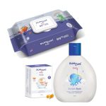 Bumtum Baby Gentle 99% Pure Water Wet Wipes With Lid – 72 Pcs.(Pack Of 1) & Baby Soap 50Gram (Pack Of 1) & Baby Bubble Bath (200 Ml) Combo