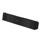Ptron Newly Launched Fusion Wave 16W Bluetooth 5.0 Speaker, Up To 19Hrs Playback Time, Soundbar For Phone/Tv/Laptop/Tablets/Projectors, Aux/Tf Card/Usb Drive Playback & Tws Function (Black)
