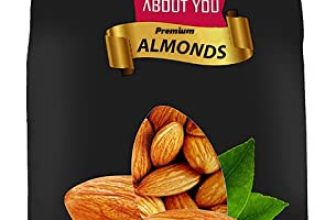 Nuts About You Premium Almonds, 500 G | Premium | 100% Natural | Badam | Nonpareil Variety |