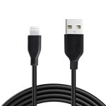 Tizum Usb To Lightning 1.2M Fast Charging Cable Cord, Data Sync And Charging Cable For Apple Iphones, Ipad Tablet, Air Pods (Black)