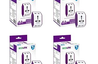 Ecolink Multiplug Socket 6A || Pack Of 4