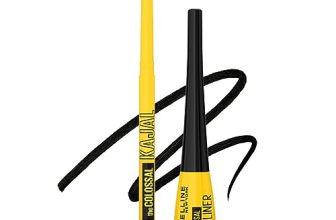 Maybelline New York Eyeliner & Kajal, Bold Eye Looks, Long-Lasting, Colossal Bold Liner & Colossal Kajal, Combo Pack, Essential Eye Kit