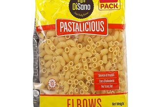 Disano Pastalicious 100% Durum Wheat Macroni Pasta, Elbow, 1Kg