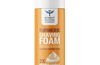 Bombay Shaving Company Turmeric Shaving Foam,266 Ml (33% Extra) With Turmeric & Sandalwood