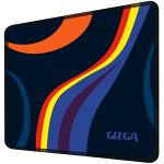 Gizga Essentials (29Cm X 24Cm Gaming Mouse Pad, Laptop Desk Mat, Computer Mouse Pad With Smooth Mouse Control, Mercerized Surface, Antifray Stitched Embroidery Edges, Anti-Slip Rubber Base