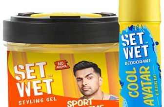 Set Wet Styling Combo For Men, Sport Extreme Hair Gel, 250G + Cool Avatar Deodorant For Men, 150Ml
