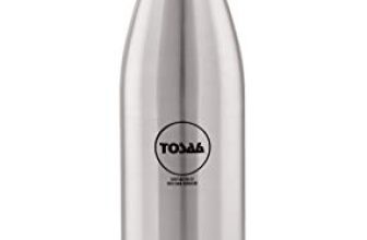 Tosaa Hot & Cold Double Wall Vacuum Insulated Flask Water Bottle Stainless Steel 1000 Ml